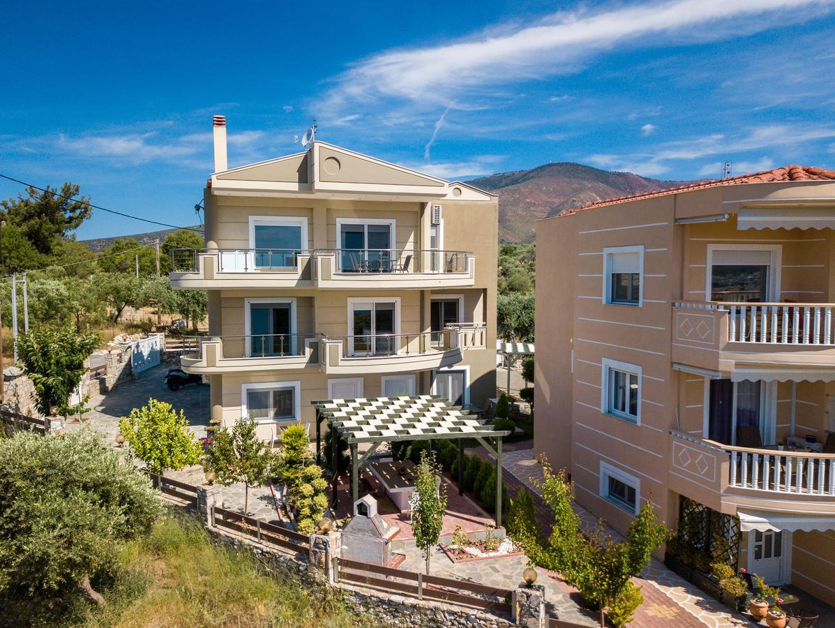Deluxe Apartments Andreas Limenaria  Bagian luar foto