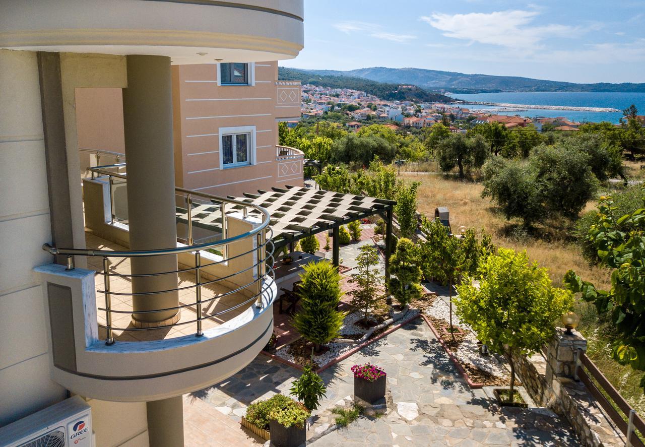 Deluxe Apartments Andreas Limenaria  Bagian luar foto