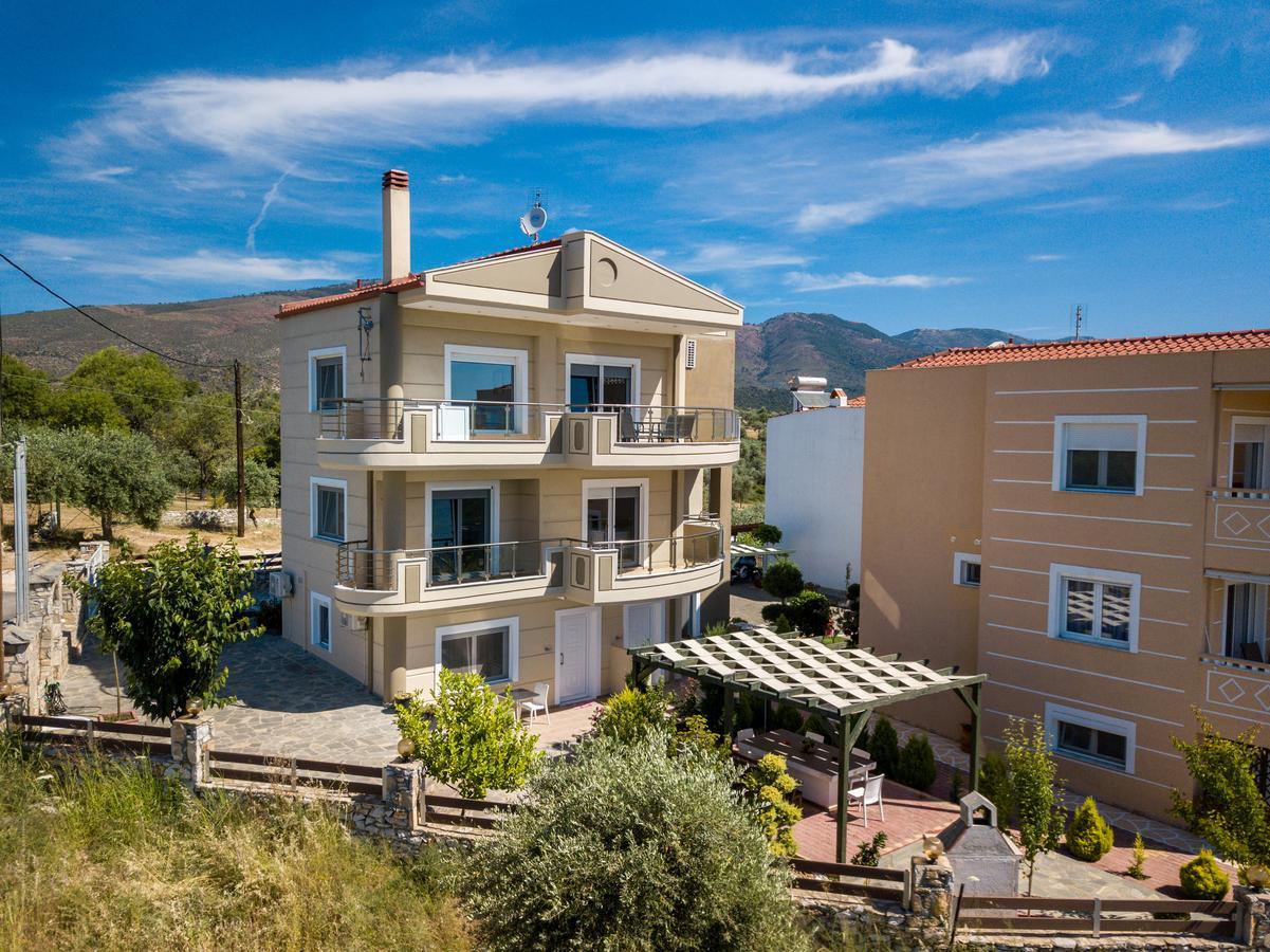 Deluxe Apartments Andreas Limenaria  Bagian luar foto